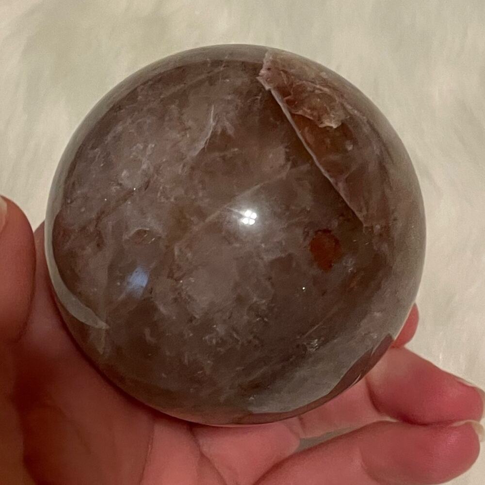 Fire Quartz Sphere #1